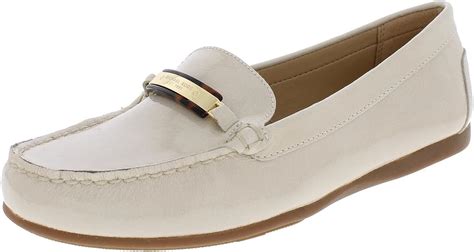 michael kors nadia moccasin|Michael Michael Kors Women's Nadia Moc Toe Loafer Ecru, 7.5 M.